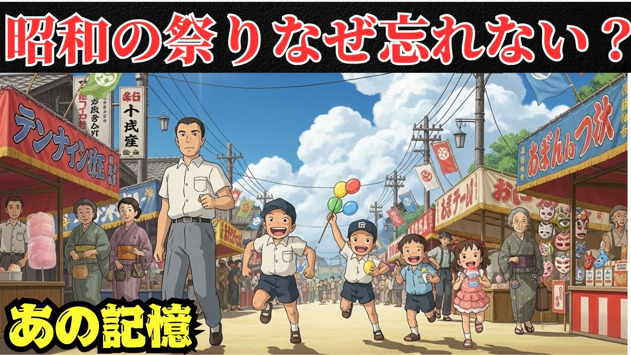 昭和時代 なぜ地域の祭りは あんなにも心に残ったのか