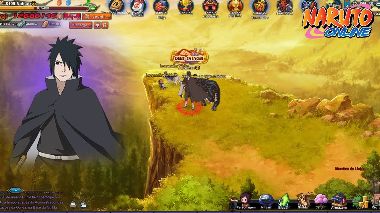 Laços Com o Sasuke Shinden 13KK FC - Naruto online BR