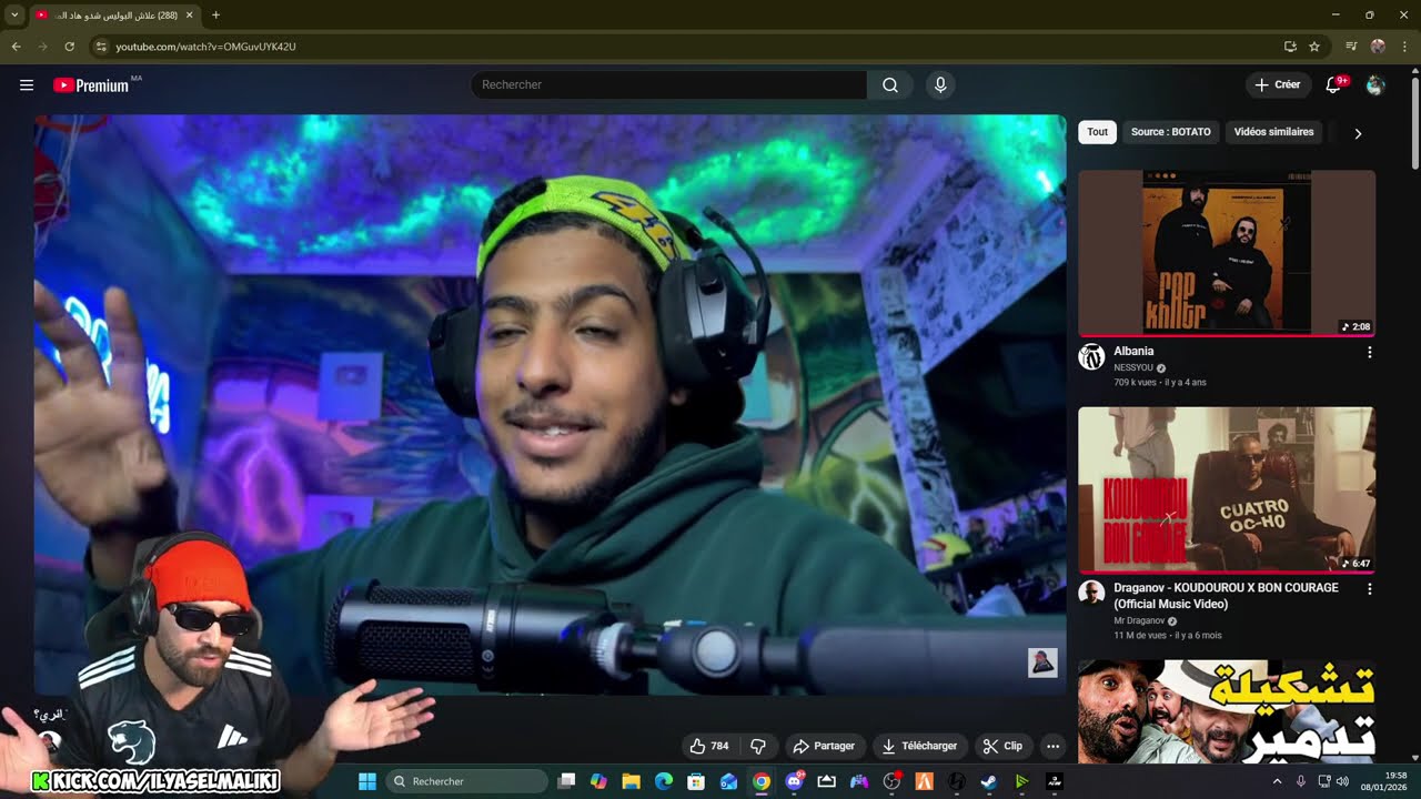 Live Ilyas El Maliki– 08/01/2026 GTA RP, Réactions & FIFA 2026