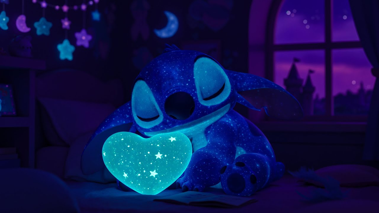 💤 Deep Sleep Music with Stitch 🌙 Calming Night Time Music & Lullaby For Babies To Go To Sleep 🌸