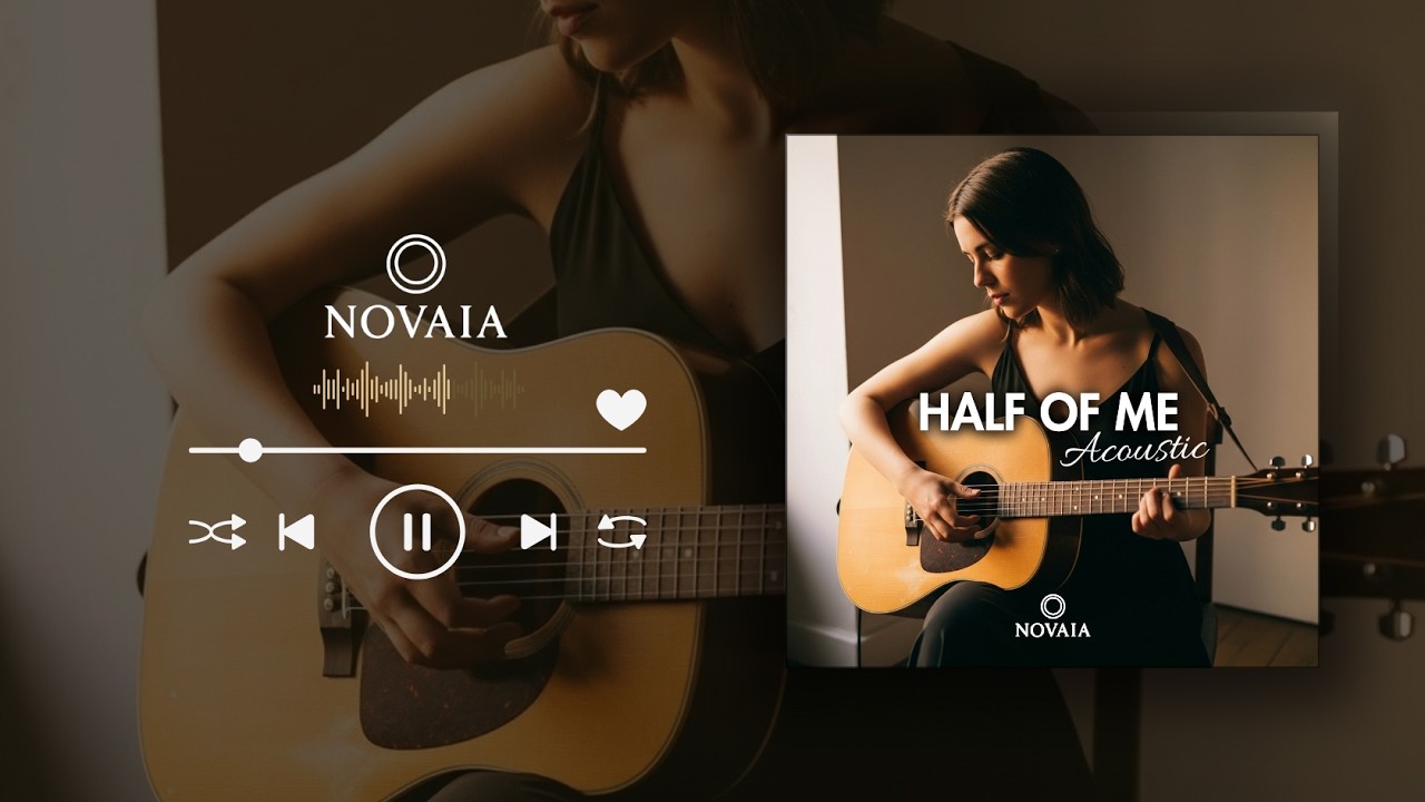 NOVAIA – Half of Me (Acoustic Version) | Official Lyric Video