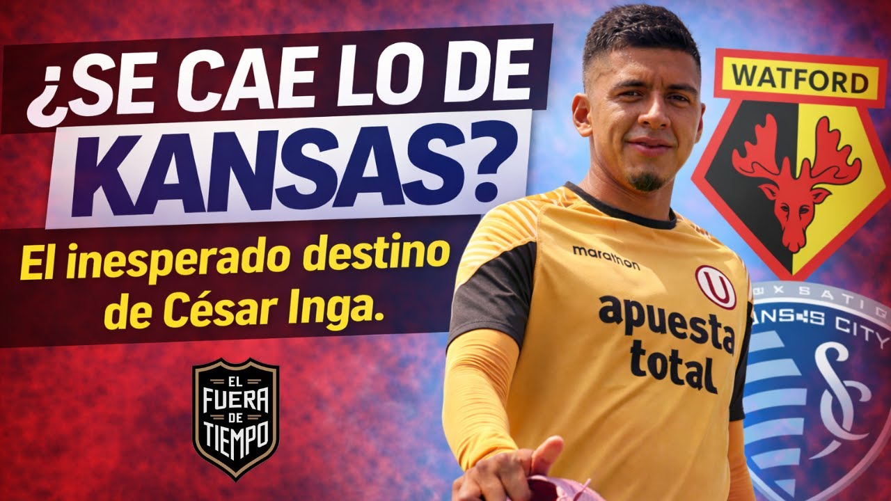 ¿SE CAE LO DE KANSAS? El inesperado destino de César Inga.