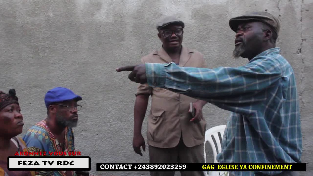 gag congolaise 2020. confinement avec, vue de loin ,aminata, liyanzi maviokele