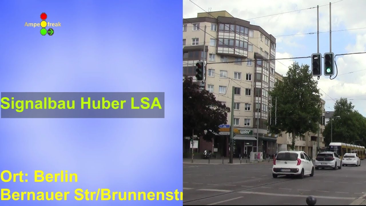 Signalbau Huber LSA Bernauer Str/Brunnenstr in Berlin