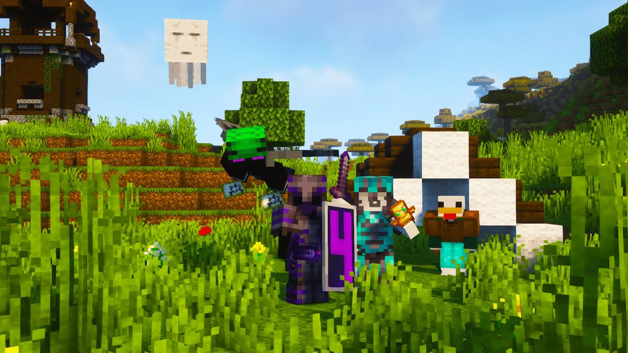 How I tried to take the mace from this server's biggest team. (Squared SMP)