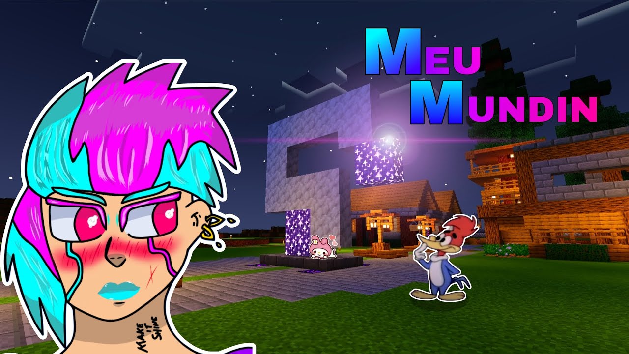 Fazendo um TOUR pelo meu mundin - Minecraft 