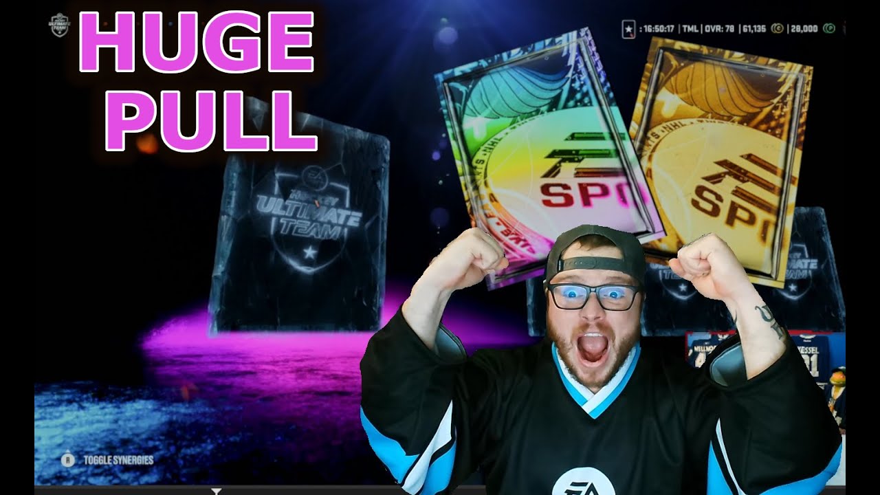Massive $400 Pack Opening NHL 25 Hut Connor McDavid?