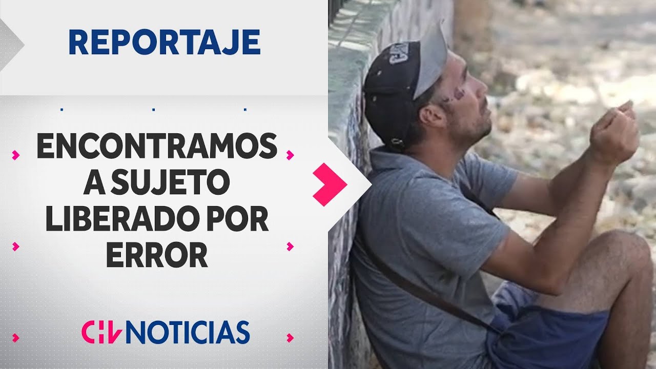 Sujeto que estaba prófugo fue hallado por CHV Noticias: 
