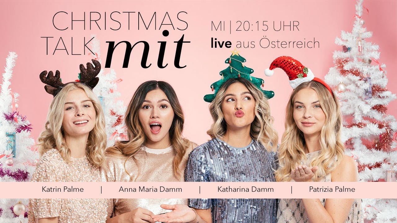 #Douglaslive meets Benefit - Christmas Talk mit Anna-Maria, Katharina, Patrizia und Katrin