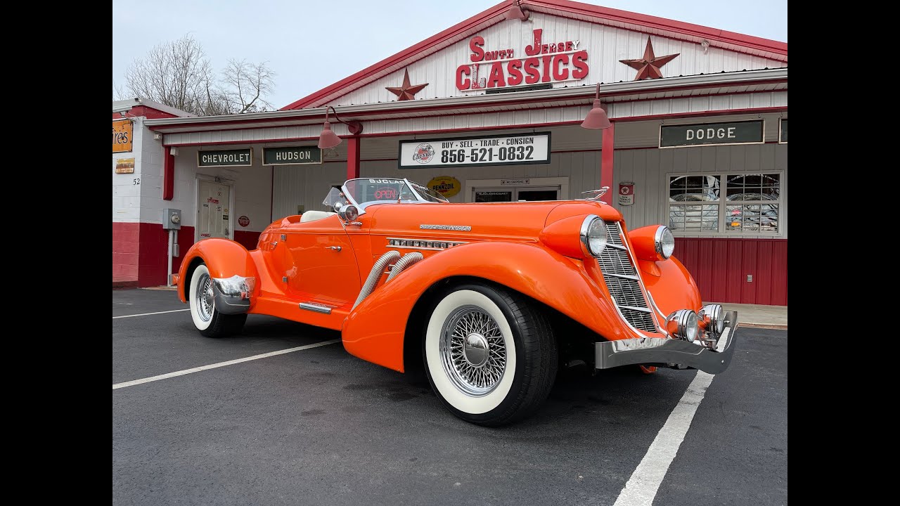 1936 Auburn Speedster Resto-Mod - For Sale at www.SJClassics.net!!
