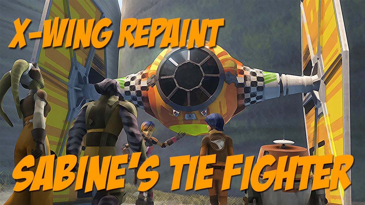Work in Progress - Sabine's TIE Fighter