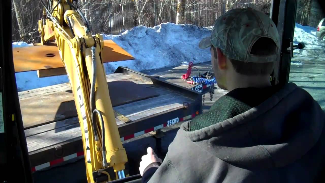 loading the second road plate