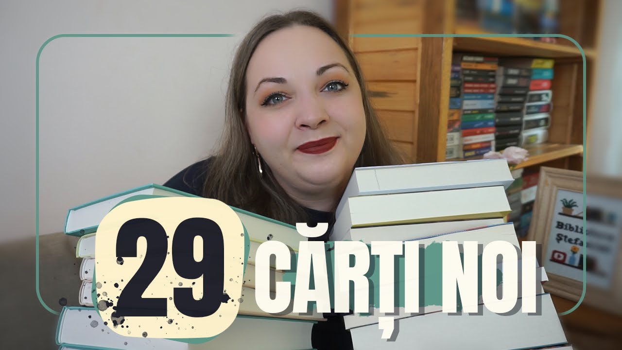Un BOOK HAUL mult așteptat! Cărți noi &icirc;n biblioteca mea