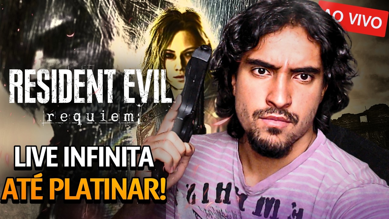 YMATHON 5 REAIS +1 HORA | LIVE INFINITA ATÉ PLATINAR  - RESIDENT EVIL 9 REQUIEM