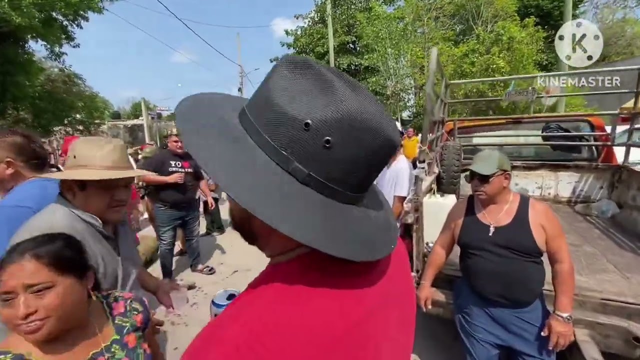 #chumayel estuvimos en el corte de la palma del ruedo de la corrida