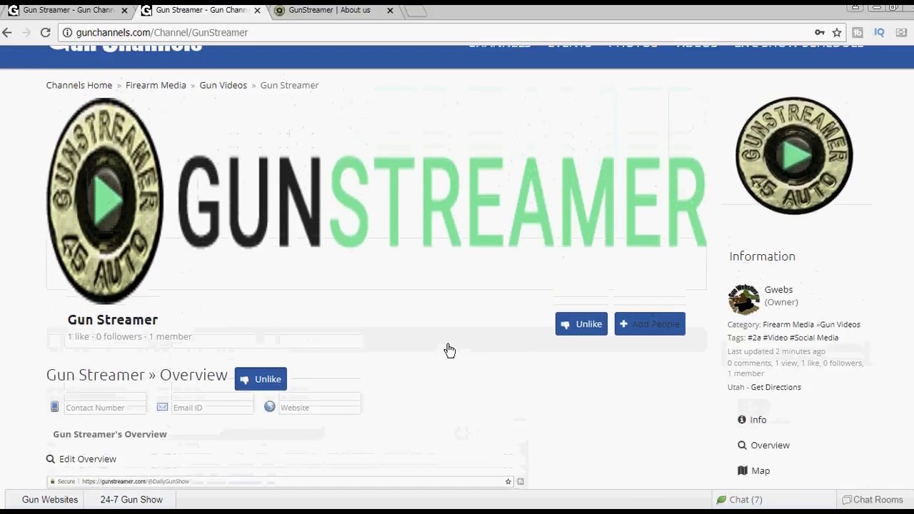 How To Create a New Channel on Gun Channels