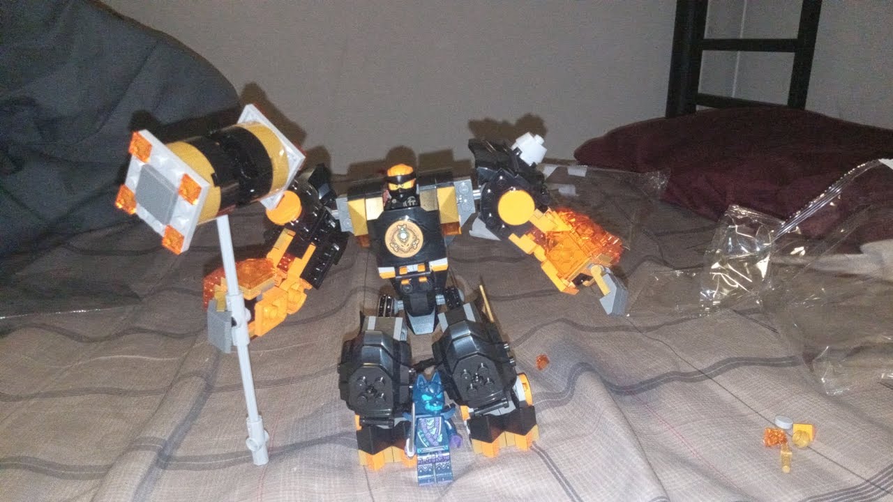 Let's Build! Episode 515: Lego Ninjago Dragons Rising Cole's Elemental Earth Mech