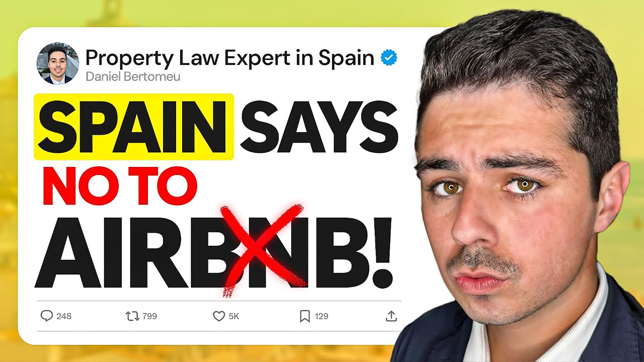 SPAIN Prohibits SHORT-TERM RENTALS? New Spanish Property Law Explained 🇪🇸