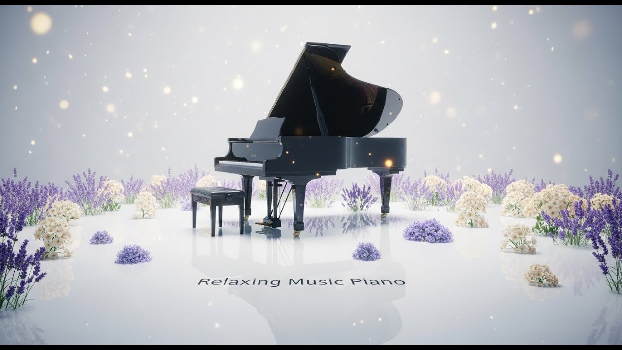 Gentle Piano Music for Quiet Evening Relaxation Time 🕯️ Relaxing Instrumental Piano Calm