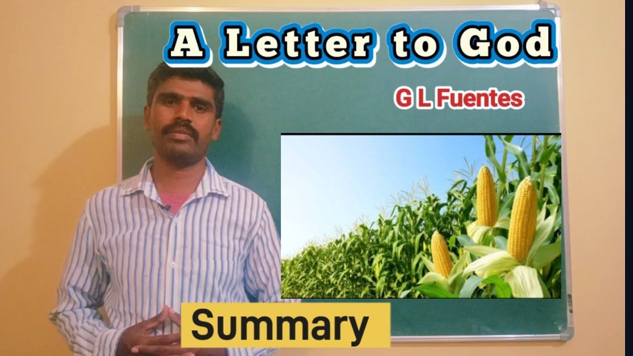A Letter to God summary | A Letter to God | 1st sem BCOM | 1st sem BCOM English | SEP SYLLABUS