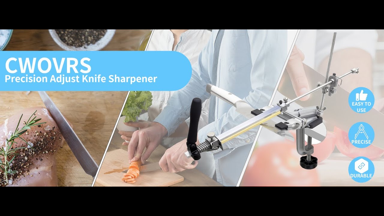 Quick video guide for RUIXIN PRO RX-009 Knife Sharpening System by CWOVRS