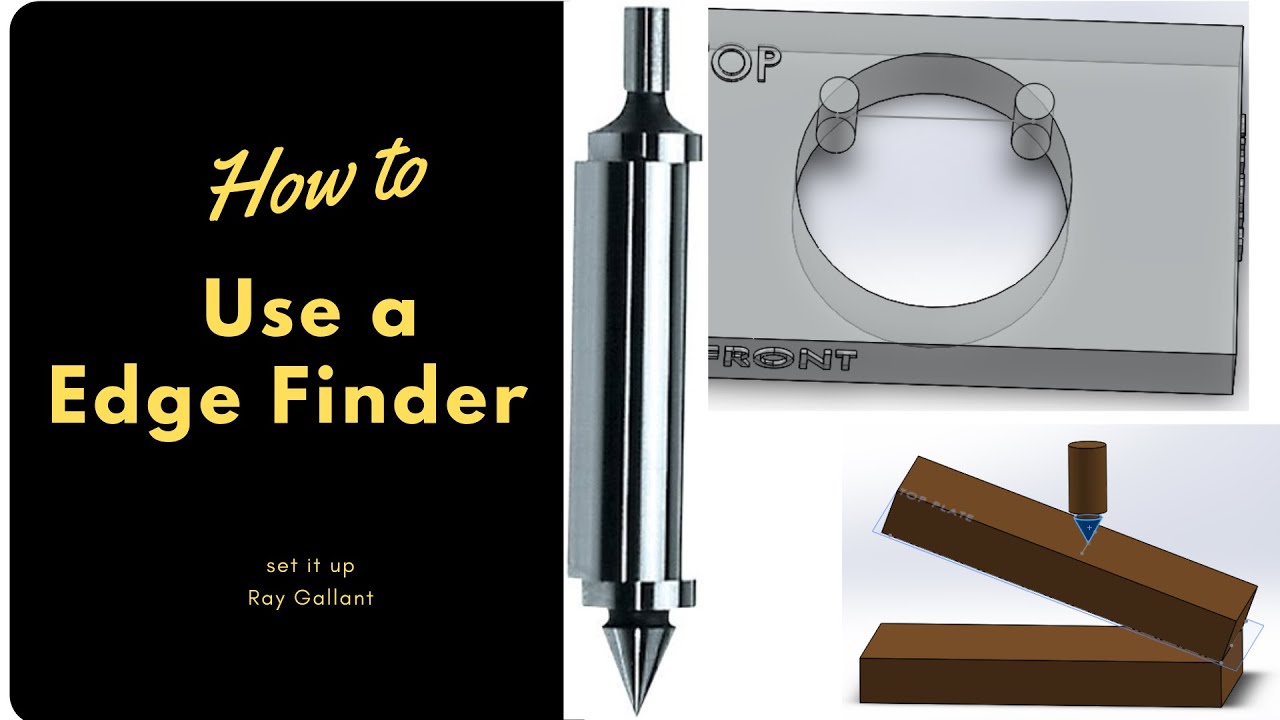 How to use edge finder tool