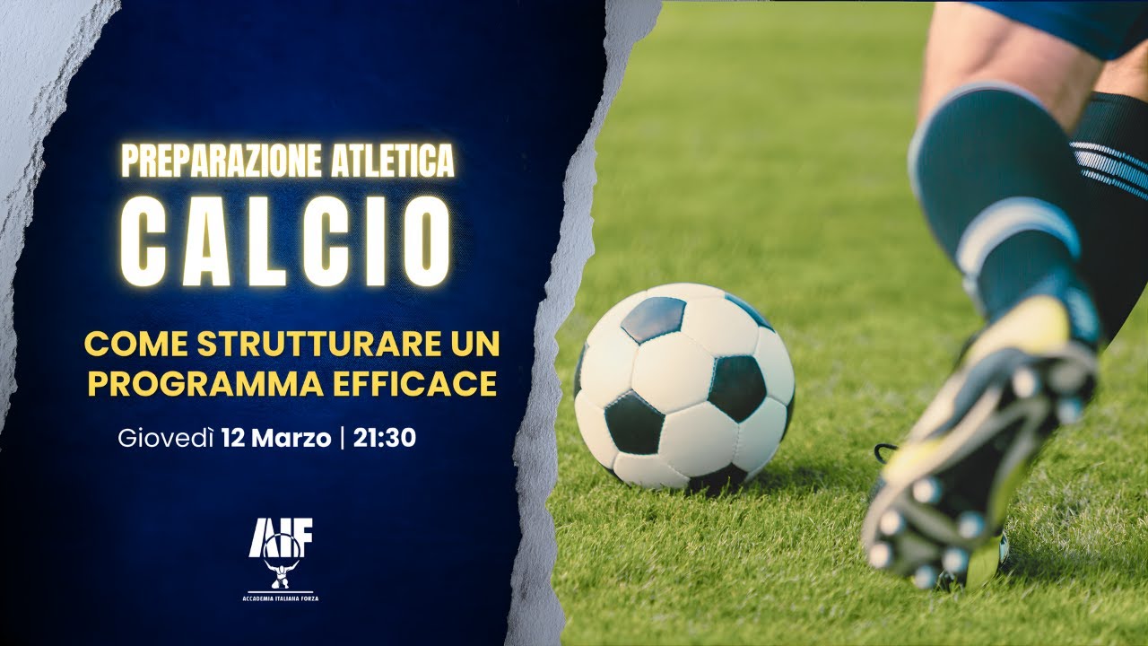 CALCIO: Struttura di un Programma INSEASON