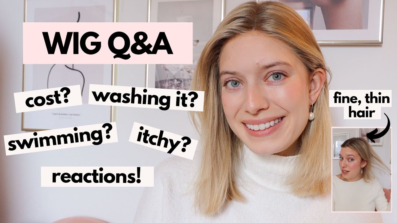 WIG Q&A! Cost, Washing it, Is it Itchy, Natural Hair, Wind, Swimming + Husband's Reaction!