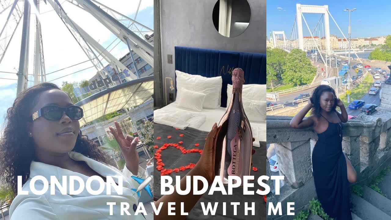 Travel With Me: London - Budapest | airport travel vlog , boutique hotel tour, European summer 2024