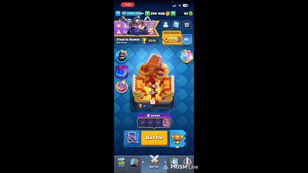 LIVE Playing Clash Royale, Come Chat!