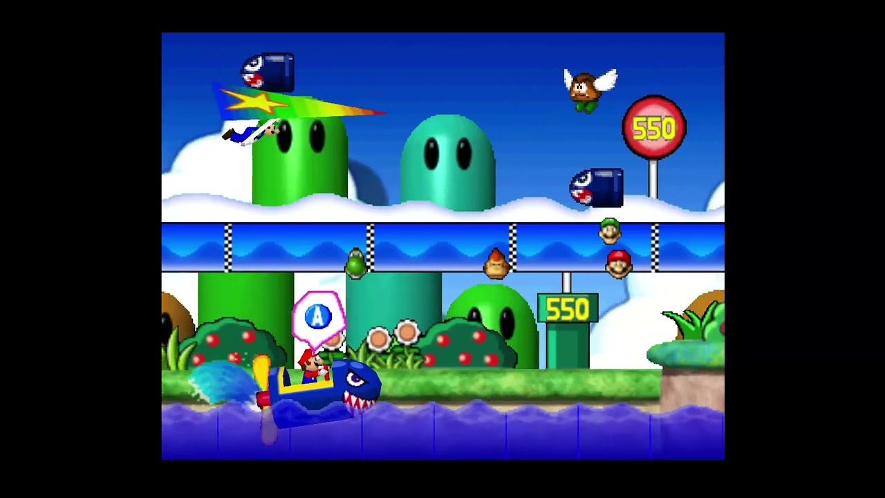 Mario Party 3 Waluigi's Island 15 Turns Episode 1