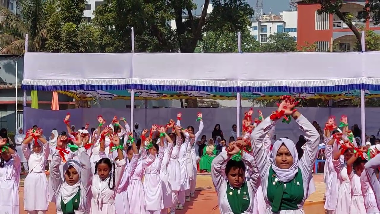 Display of Girl Guides. Annual Sports 2026 #gaghsc