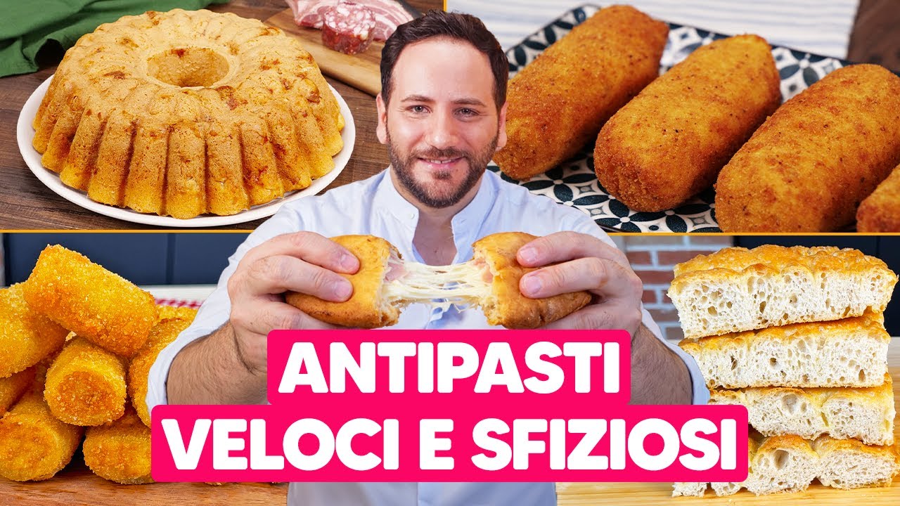 7 antipasti VELOCI E SFIZIOSI per stupire i tuoi ospiti