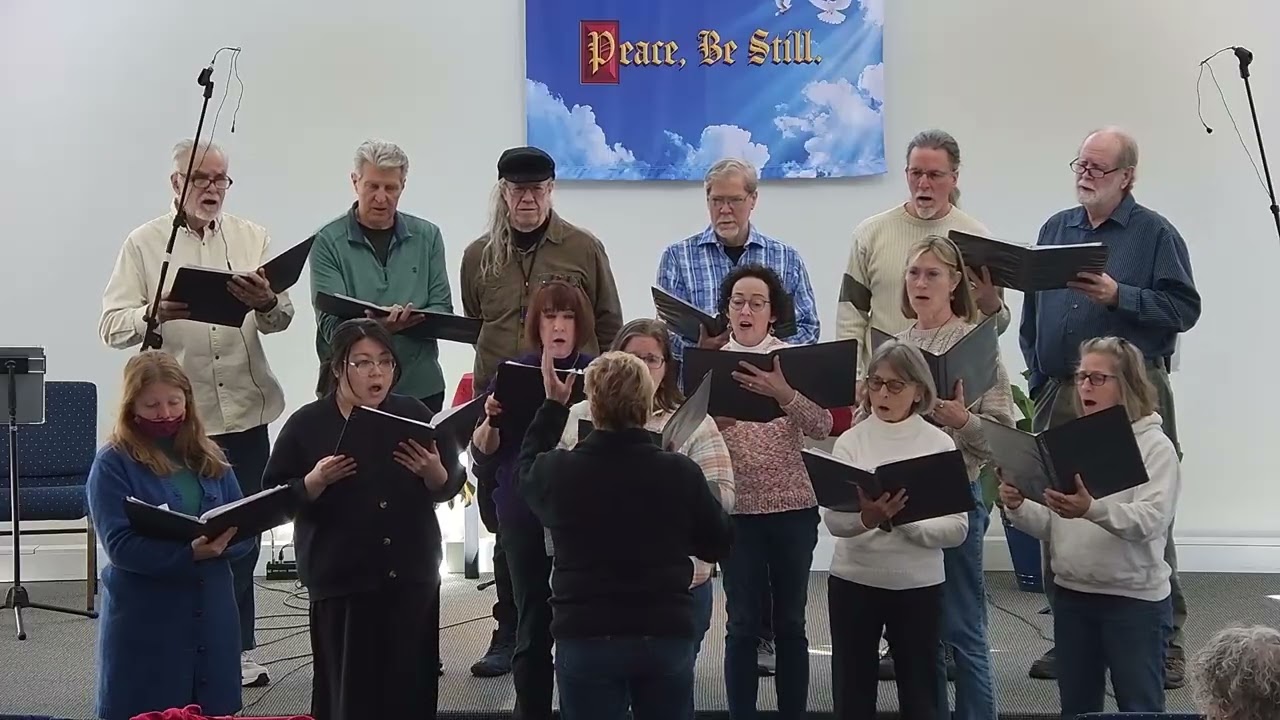 The Choir performing 