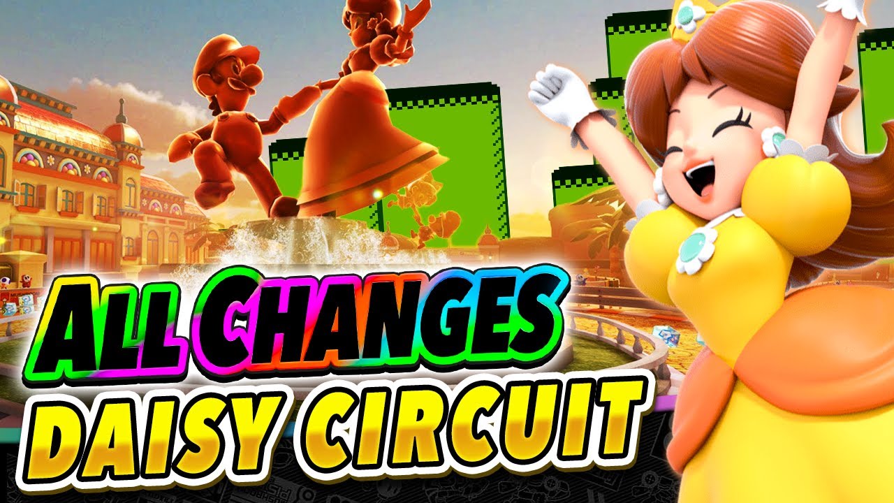Is This Sarasaland?! All Changes in Daisy Circuit! | Classics VS Mario Kart 8 ANALYSIS