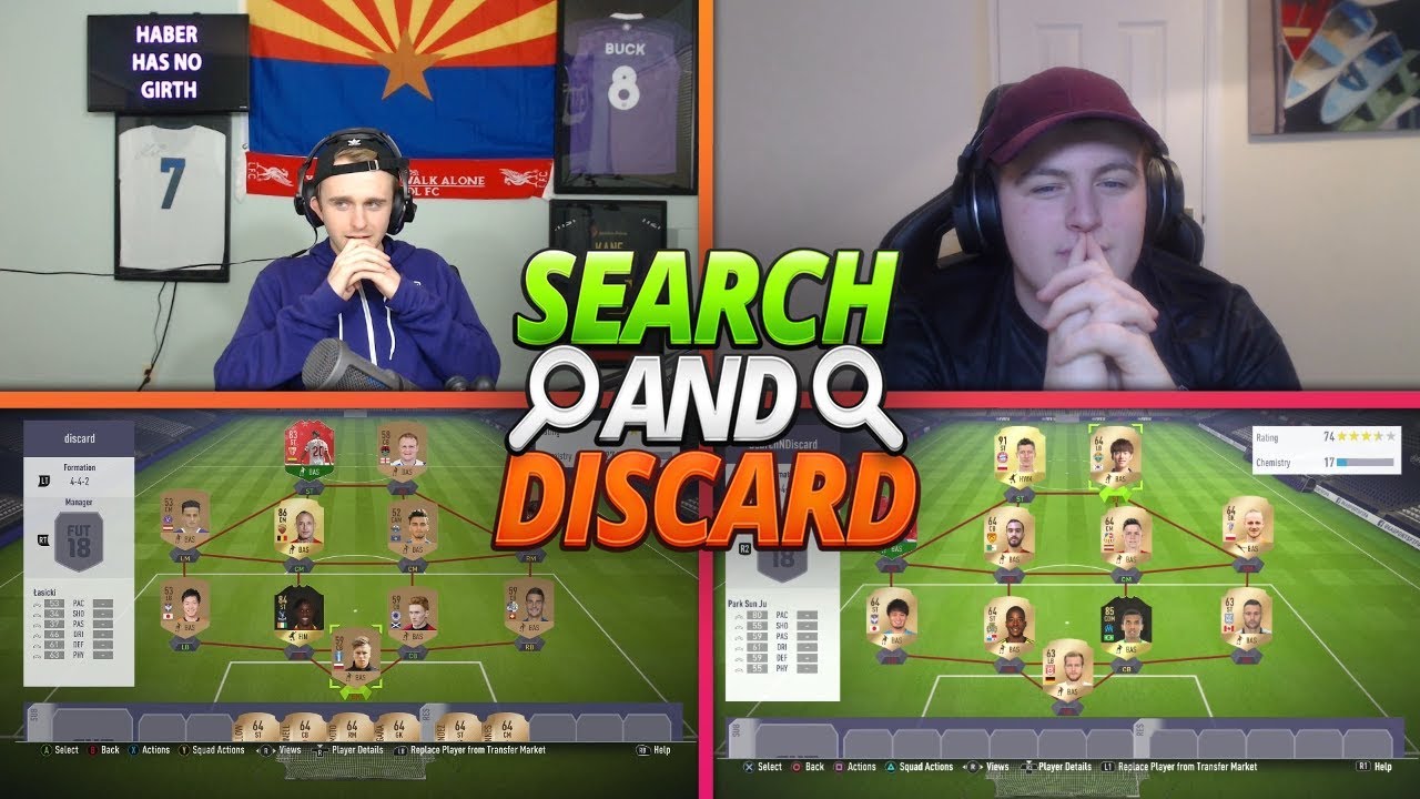 200K Search and Discard vs ItsHaber! FIFA 18 Ultimate Team