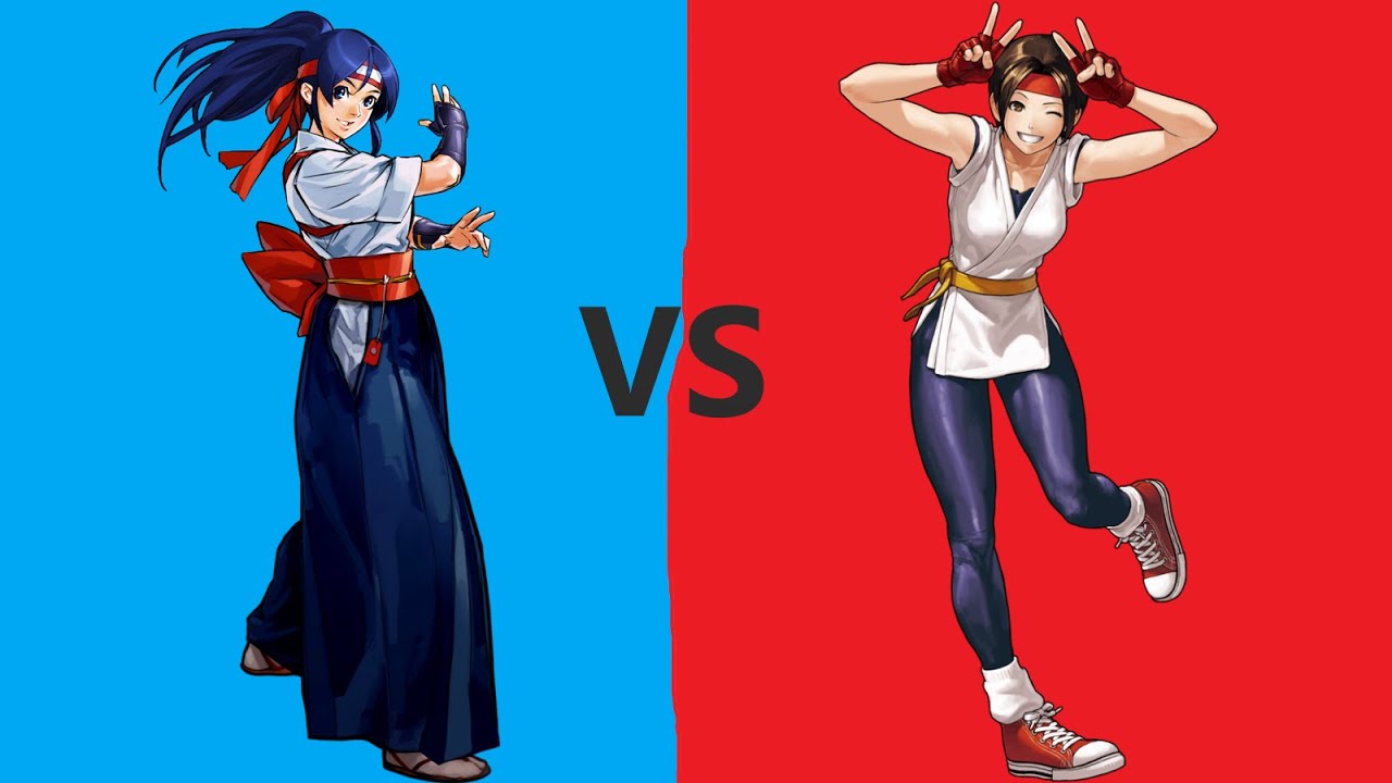 Mugen - Kasumi Todoh (me) Vs Yuri Sakazaki by P.o.t.S