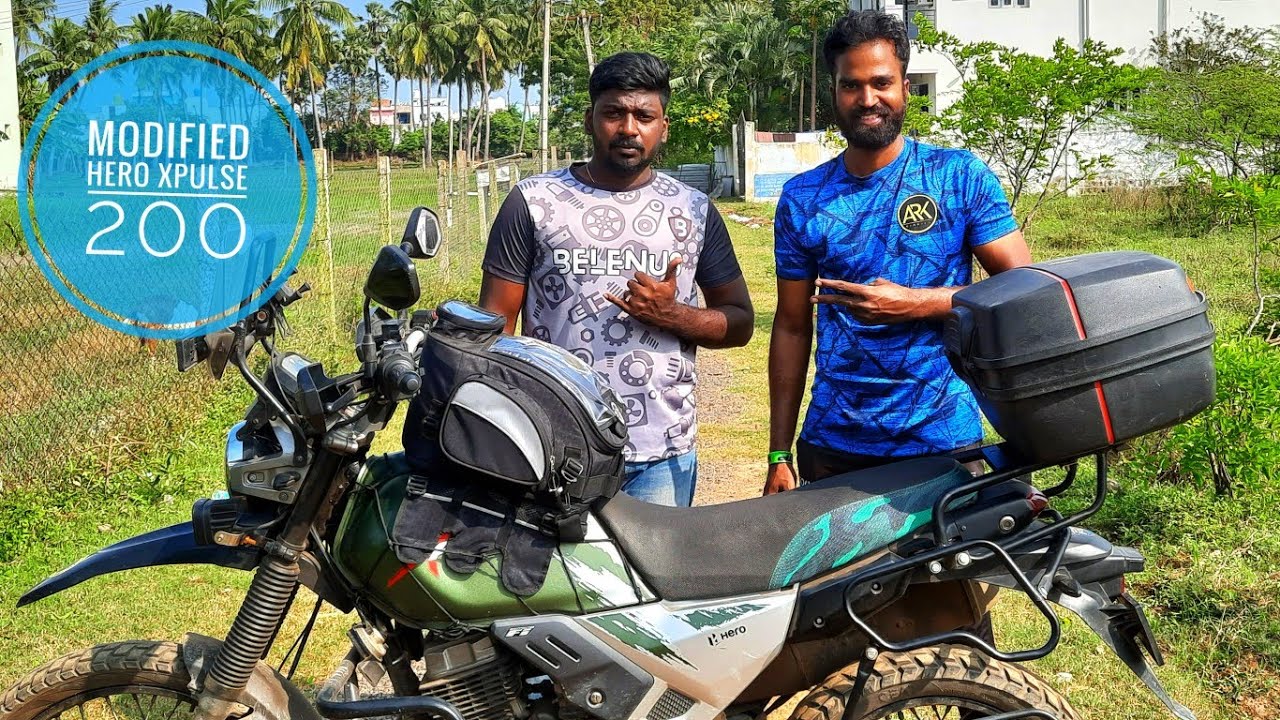 fully Modified Hero xpulse 200 |  Touring mods | 20k accessories | Pk's motovlog | ARK Diaries