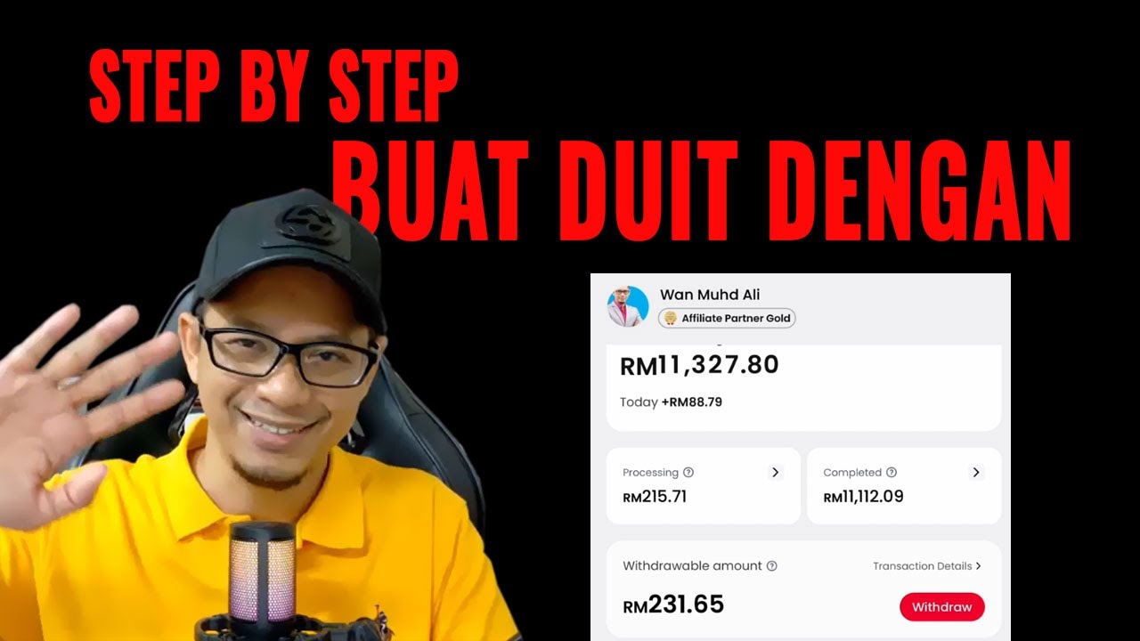 Step By Step Buat Duit Dengan Mova Cashback Dan Passive Income | Rahsia Cashback Besar di Shopee!