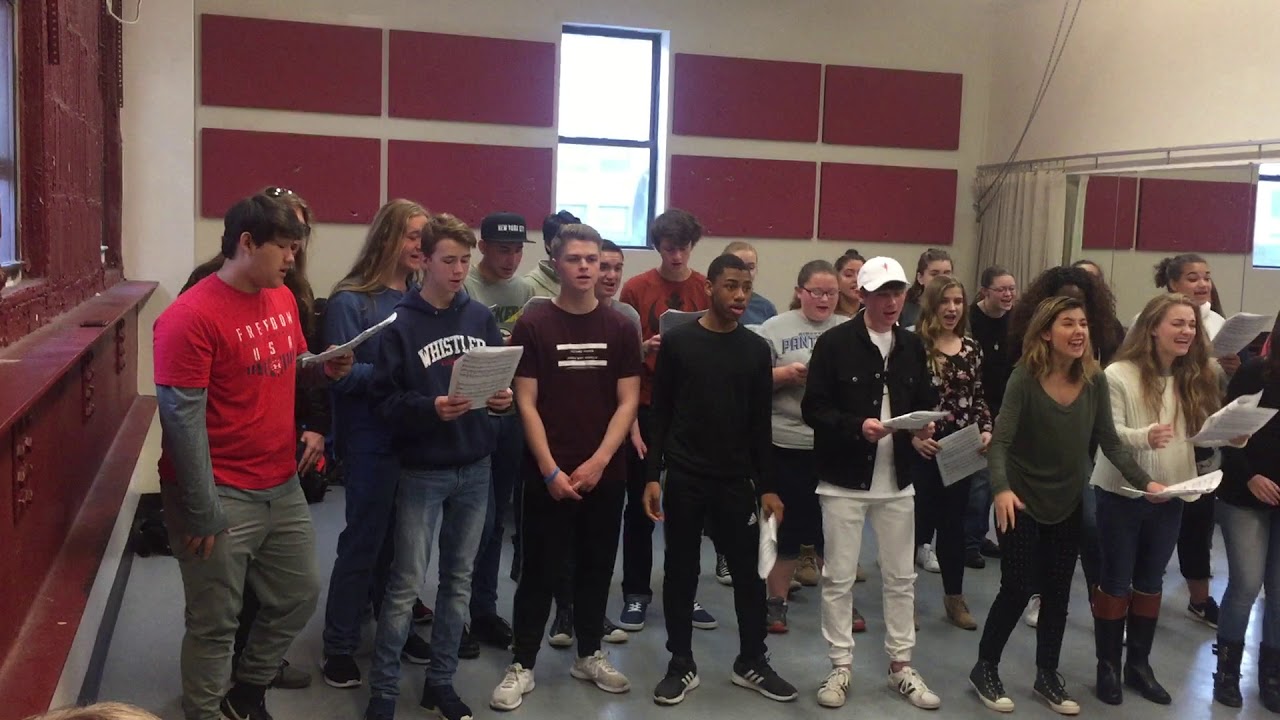 RHS Chorus Broadway Classroom 