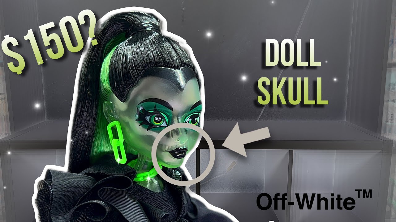 Monster High x Off-White? Symphonee Midnight Doll unboxing