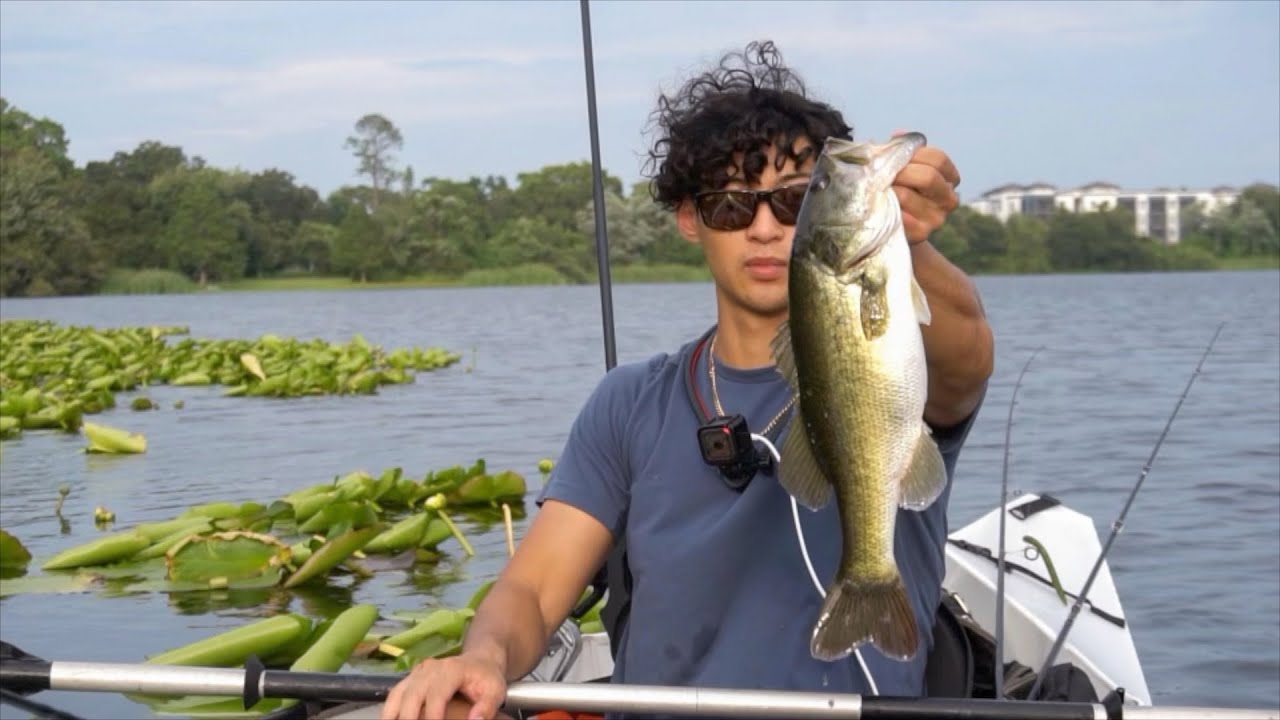Fishing a new spot for AGGRESSIVE largemouth bass!!