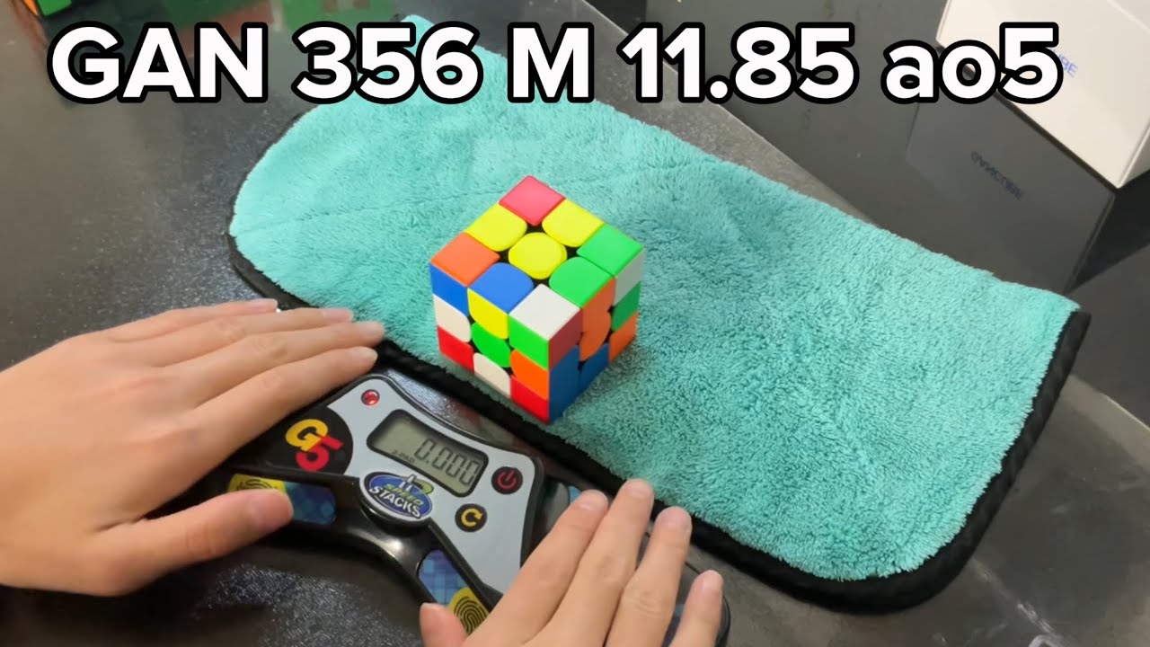 11.85 average of 5 with the GAN 356 M! Sub-12!!