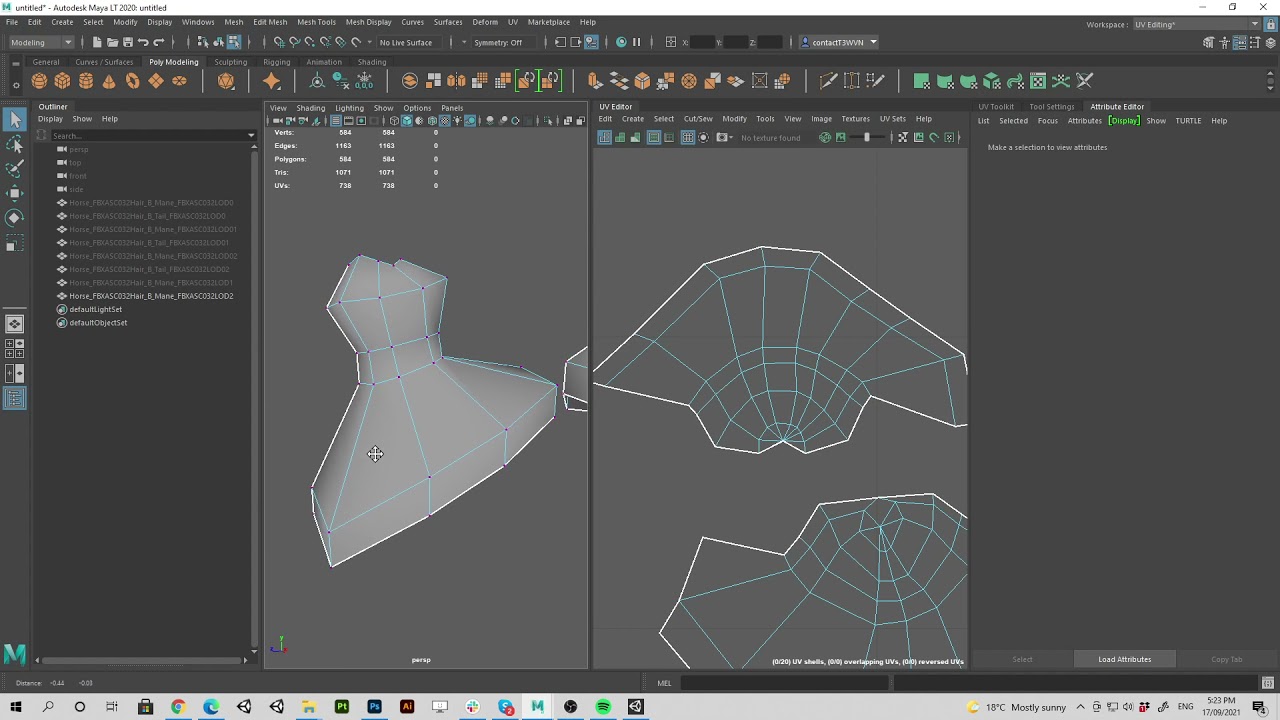 Maya - Preserve LOD's UVs