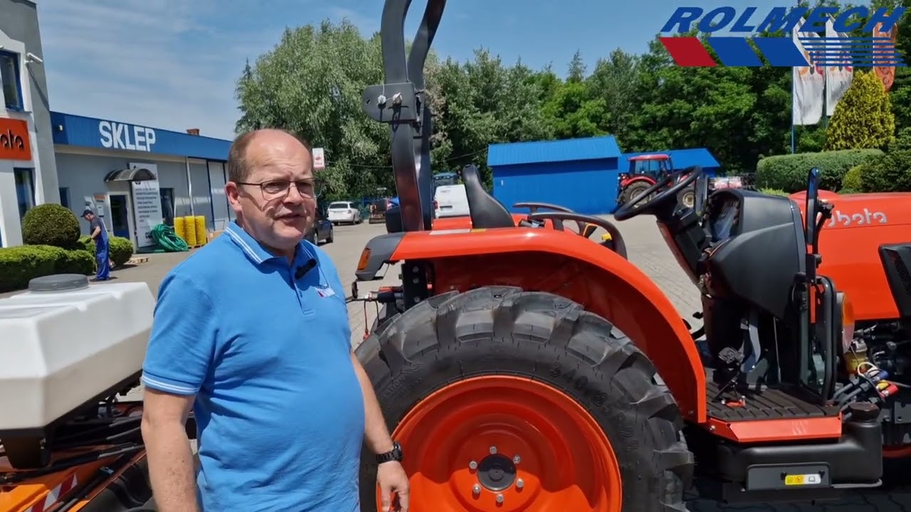 Pan prezes wymiata! Prezentacja zamiatarki PRONAR AGATA ZM-1400 ROLMECH