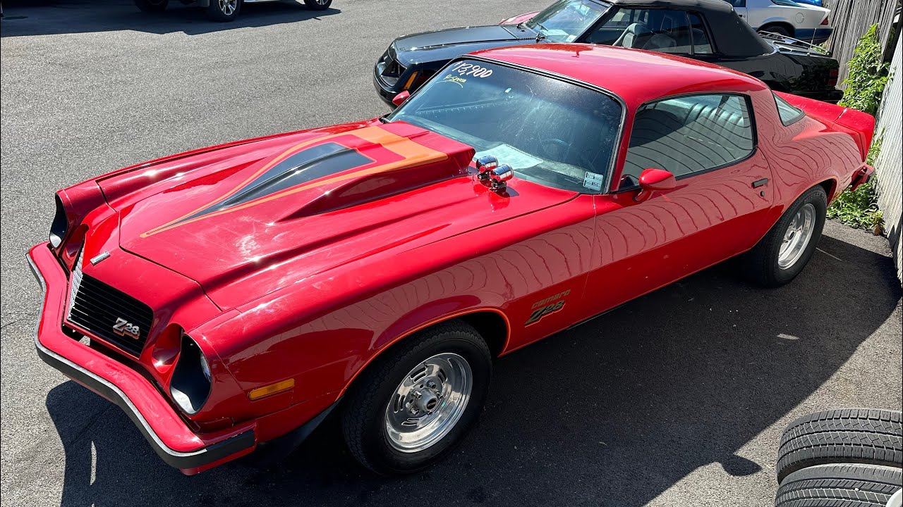 Test Drive 1977 Chevrolet Camaro Z-28 SOLD $13,900 Maple Motors #2258