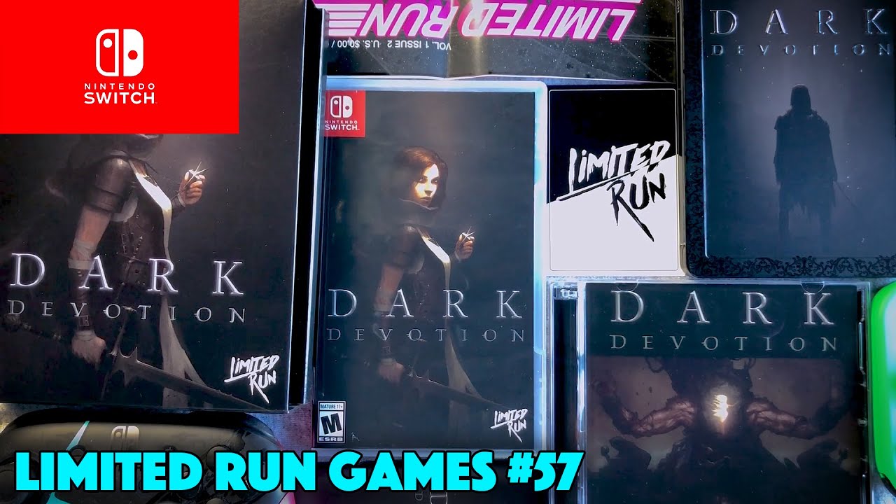 UNBOXING! Dark Devotion Devoted Bundle Edition Nintendo Switch Limited Run Games #57