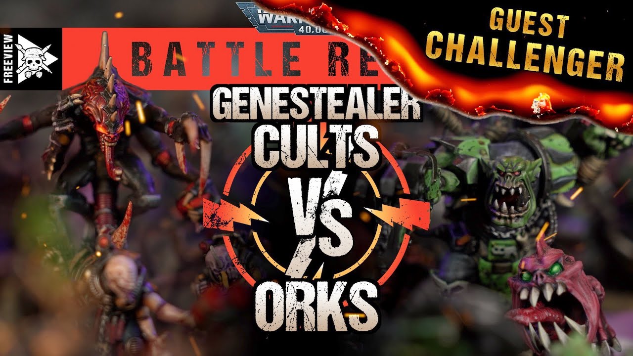Orks vs Genestealer Cults | Warhammer 40,000 Battle Report