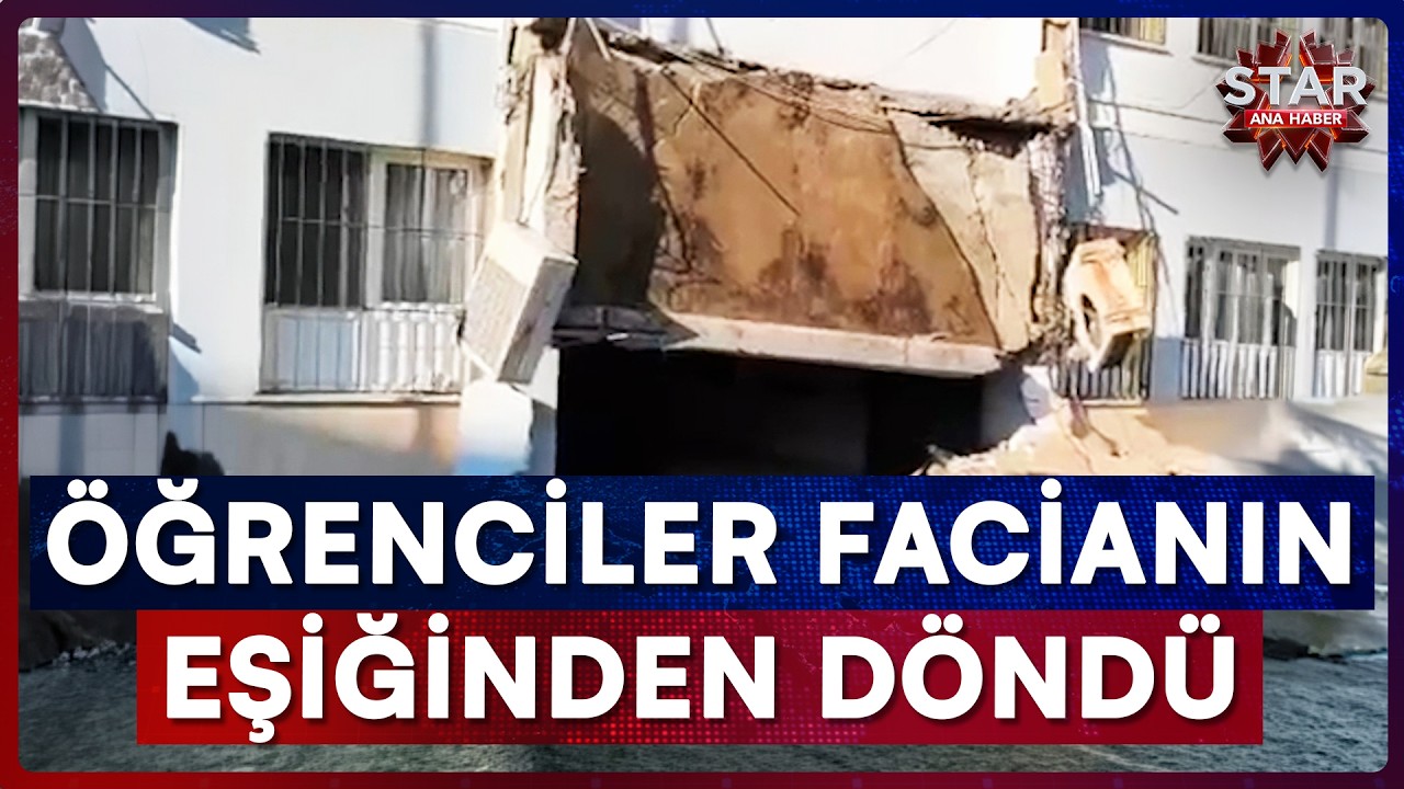 İlkokul Öğrencisi Çocuklar Faciadan Saniyelerle Kurtuldu! | Star Ana Haber