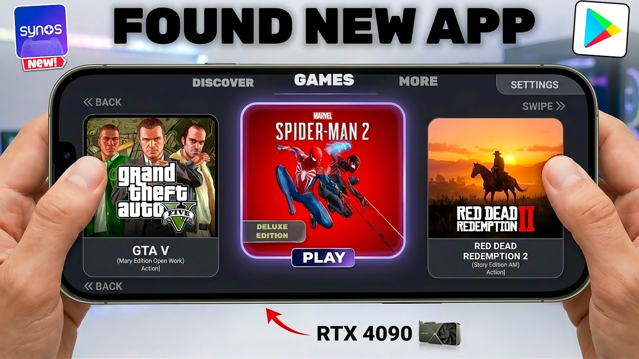 🎮 I Found a NEW Cloud Gaming App on Play Store! 🔥😮